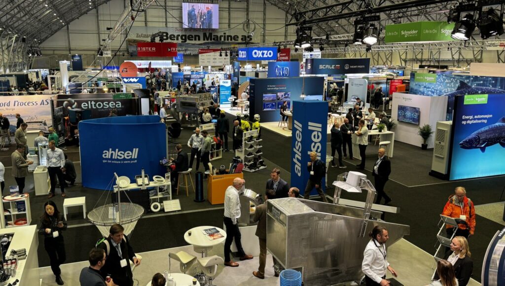 Bilde fra messen Havexpo i Sotra arena