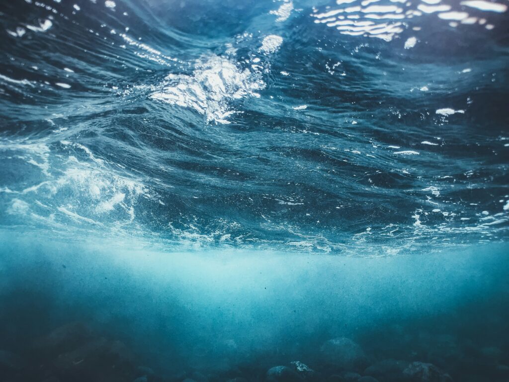 the sea