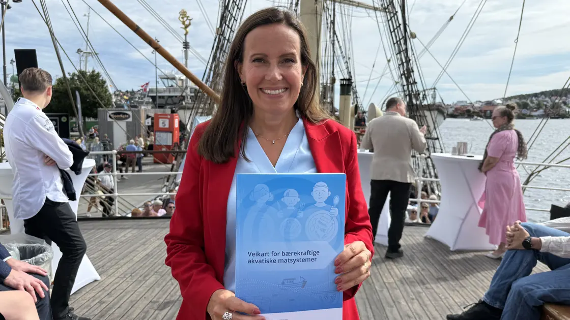 fiskeri- og havminister Marianne Sivertsen Næss.
