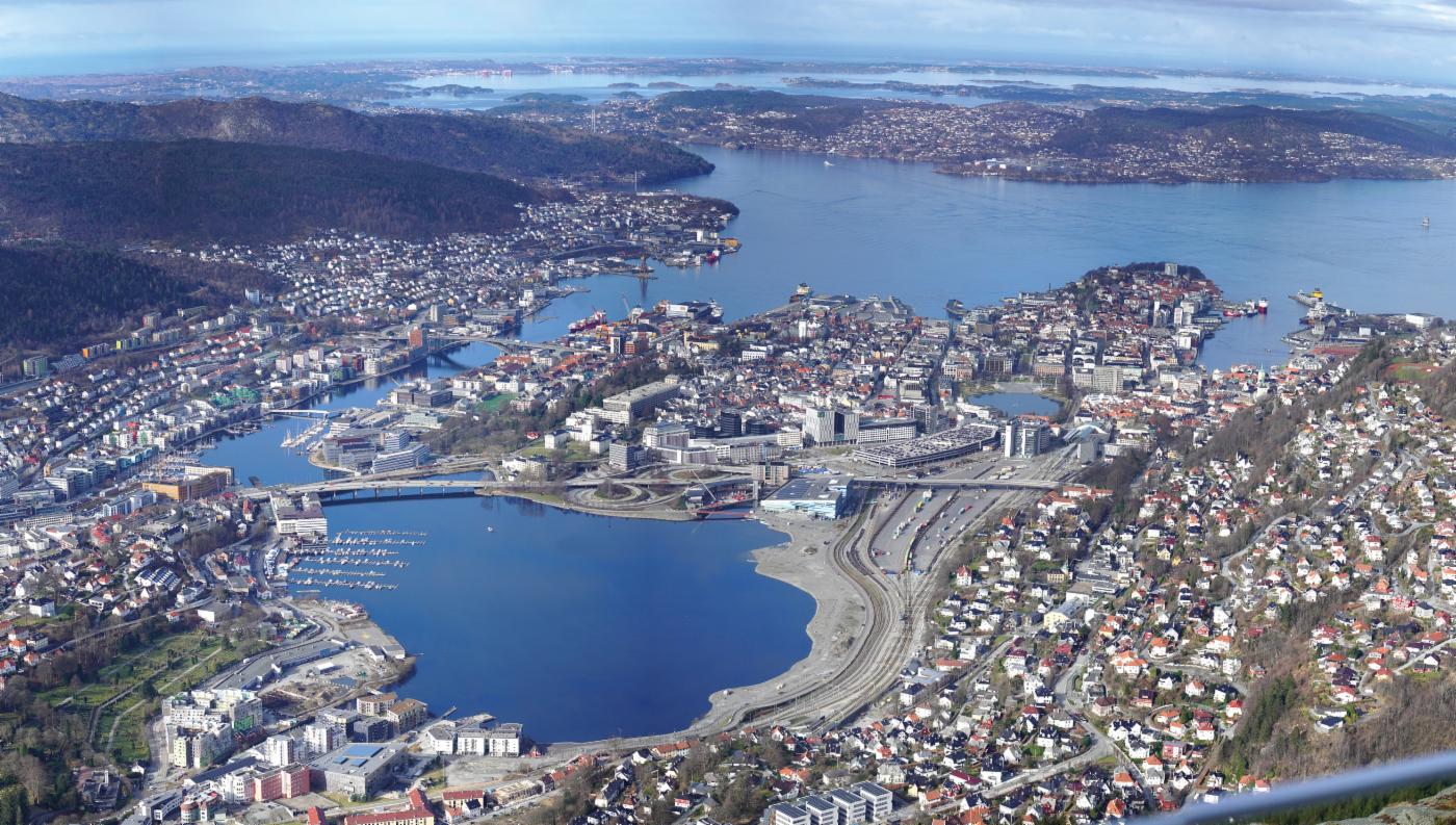 STORE LUNGEGÅRDSVANNET: Renere Havn har gjort flere tiltak for å gjøre vannet renere, blant annet ble det lagt ut ren sjøbunn i 2024. Bilde: Håvard Prestegården